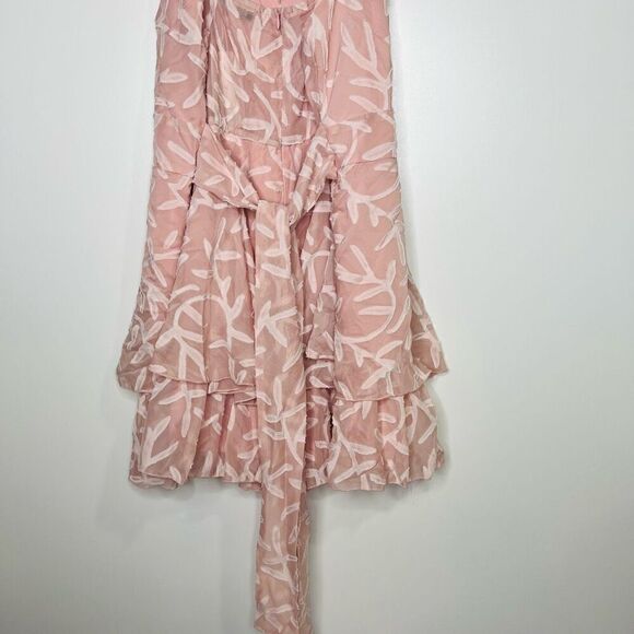 Simplee Plus Pink Textured Dress Romper Shorts NWT! - Picture 4 of 11